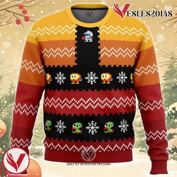 Christmas Dig Dug Christmas Sweater