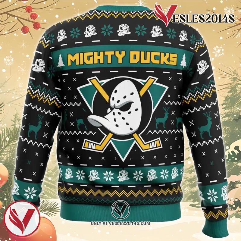 Christmas Ducks The Mighty Ducks Ugly Christmas Sweater, Unique Christmas Gift For Fans - Vesles2014S 1