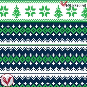 Christmas Dueling Reindeer Ugly Sweater Hockey Jersey - Vesles2014S 4