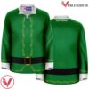 Christmas Elf Outfit Hockey Jersey - Vesles2014S