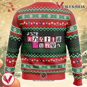 Christmas Elite Student Classroom of the Elite Ugly Christmas Sweater, Unique Christmas Gift For Fans - Vesles2014Ss 1