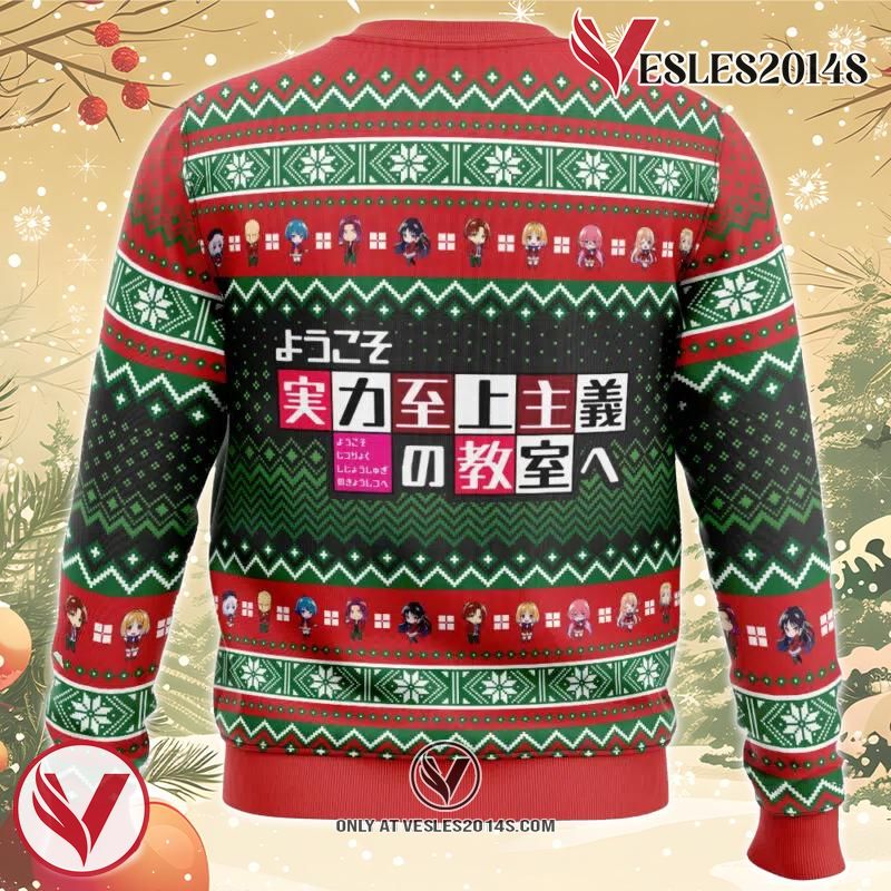 Christmas Elite Student Classroom of the Elite Ugly Christmas Sweater, Unique Christmas Gift For Fans - Vesles2014Ss 1