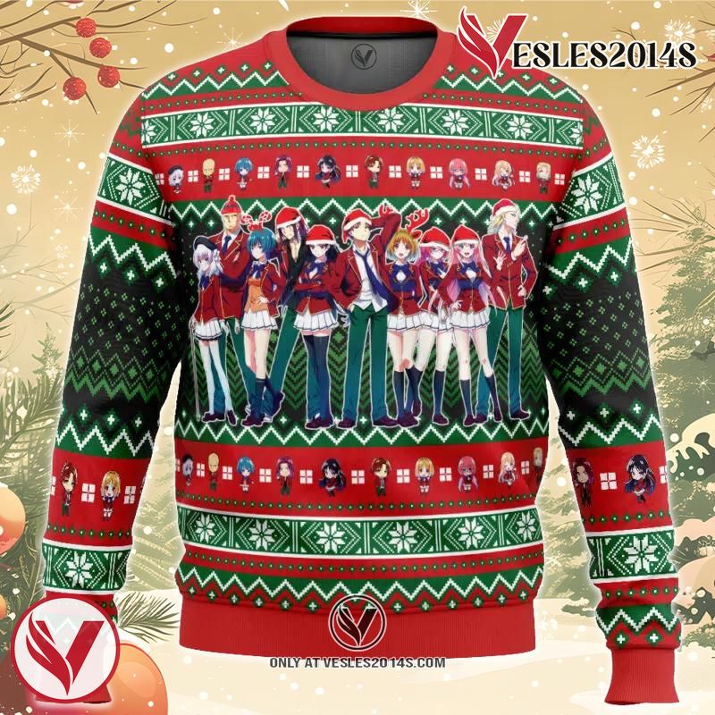 Christmas Elite Student Classroom of the Elite Ugly Christmas Sweater, Unique Christmas Gift For Fans - Vesles2014Ss