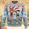 Christmas Filo, Naofumi And Raphtalia The Rising Of The Shield Hero Ugly Christmas Sweater, Unique Christmas Gift For Fans - Vesles2014S