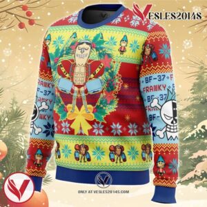 Christmas Franky One Piece Ugly Christmas Sweater, Unique Christmas Gift For Fans - Vesles2014S 1