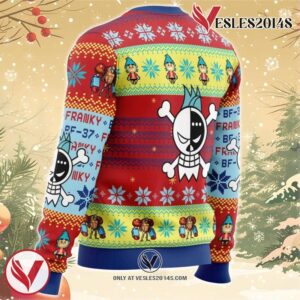 Christmas Franky One Piece Ugly Christmas Sweater, Unique Christmas Gift For Fans - Vesles2014S 2
