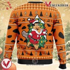 Christmas Fred The Flintstones Ugly Christmas Sweater, Unique Christmas Gift For Fans - Vesles2014S 1