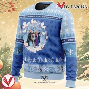 Christmas Frozen Disney Ugly Christmas Sweater, Unique Christmas Gift For Fans - Vesles2014S 1