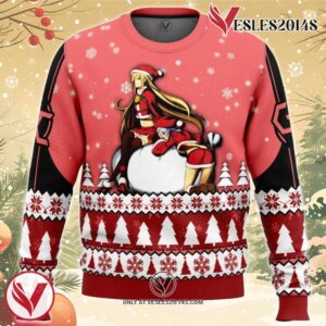 Christmas Girls Guilty Crown Ugly Christmas Sweater, Unique Christmas Gift For Fans - Vesles2014Ss