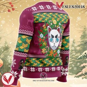 Christmas Giyuu Tomioka Demon Slayer Ugly Christmas Sweater, Unique Christmas Gift For Fans - Vesles2014S 2