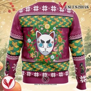 Christmas Giyuu Tomioka Demon Slayer Ugly Christmas Sweater, Unique Christmas Gift For Fans - Vesles2014S 3