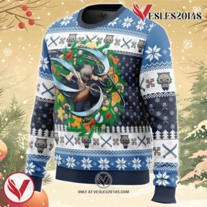 Christmas Hashibira Inosuke Demon Slayer Ugly Christmas Sweater, Unique Christmas Gift For Fans - Vesles2014S 1