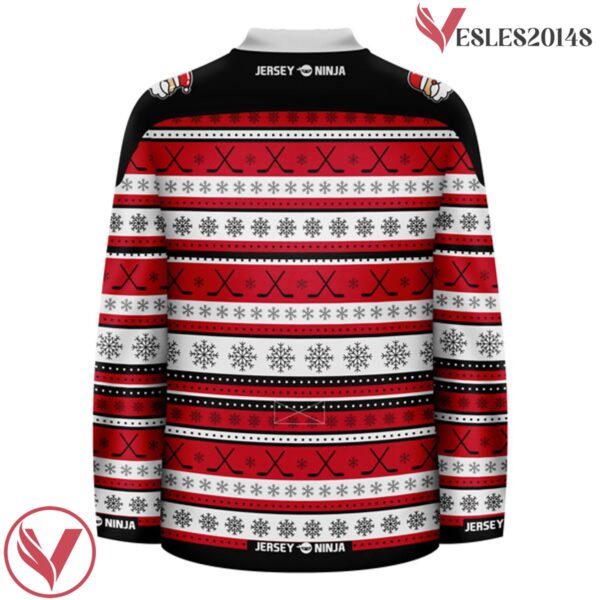Christmas Hockey Ugly Sweater Hockey Jersey - Vesles2014S 3