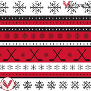 Christmas Hockey Ugly Sweater Hockey Jersey - Vesles2014S 4