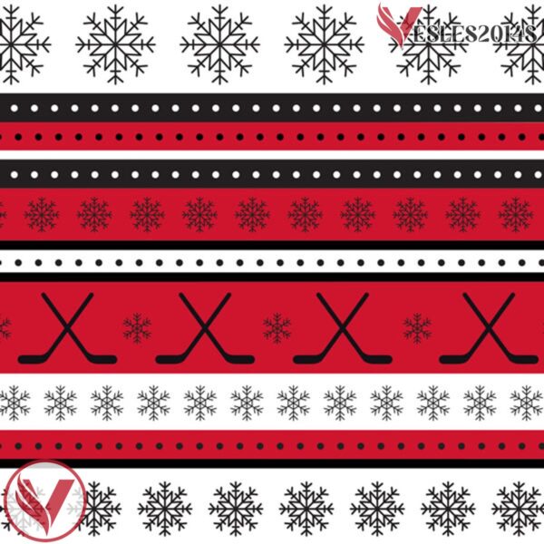 Christmas Hockey Ugly Sweater Hockey Jersey - Vesles2014S 4