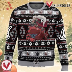 Christmas Jiraiya Naruto Ugly Christmas Sweater, Unique Christmas Gift For Fans - Vesles2014S