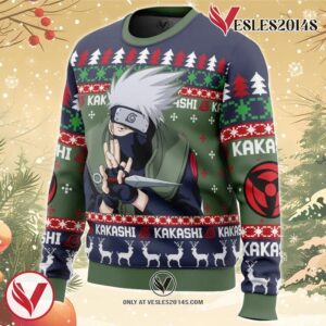 Christmas Kakashi Hatake Naruto Christmas Sweater 1