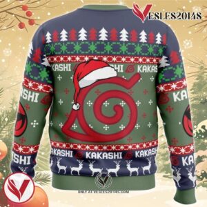Christmas Kakashi Hatake Naruto Christmas Sweater 3