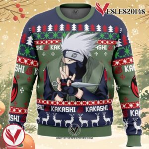 Christmas Kakashi Hatake Naruto Christmas Sweater