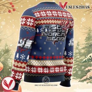 Christmas Kenshiro Fist of The North Star Ugly Christmas Sweater, Unique Christmas Gift For Fans - Vesles2014S 2