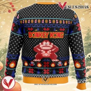 Christmas Kong Donkey Kong Ugly Christmas Sweater, Unique Christmas Gift For Fans - Vesles2014S 1