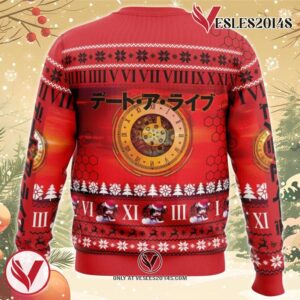 Christmas Kotori Date A Live Ugly Christmas Sweater, Unique Christmas Gift For Fans - Vesles2014S 1