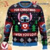 Christmas Love Stitch Ugly Christmas Sweater, Unique Christmas Gift For Fans - Vesles2014S