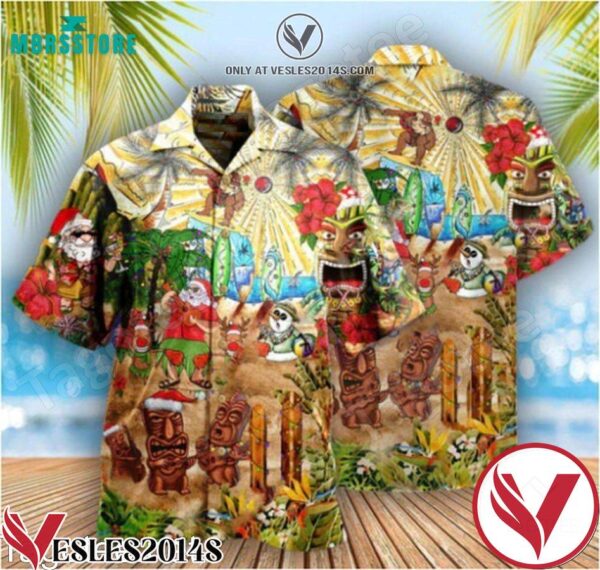 Christmas Mele Kalikimaka From Hawaiian Shirt, Unique Gifts For Friends - Vesles2014S 1