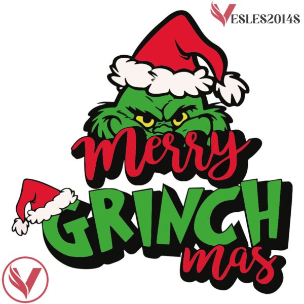 Christmas Merry Grinchmas Holiday Hockey Jersey - Vesles2014S 4
