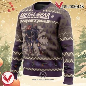 Christmas Metal Gear Solid Ugly Christmas Sweater, Unique Christmas Gift For Fans - Vesles2014S 1