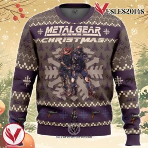 Christmas Metal Gear Solid Ugly Christmas Sweater, Unique Christmas Gift For Fans - Vesles2014S