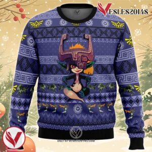 Christmas Midna Zelda Ugly Christmas Sweater, Unique Christmas Gift For Fans - Vesles2014S