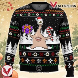 Christmas Migi Parasyte Ugly Christmas Sweater, Unique Christmas Gift For Fans - Vesles2014S