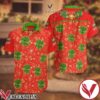 Christmas Mistletoe Red Hawaiian Shirt And Short, Unique Gifts For Friends - Vesles2014S 1