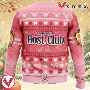 Christmas Mitsukuni Quran High School Host Club Ugly Christmas Sweater, Unique Christmas Gift For Fans - Vesles2014Ss 1