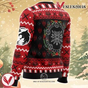 Christmas Monster The Witcher Ugly Christmas Sweater, Unique Christmas Gift For Fans - Vesles2014S 2