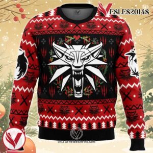 Christmas Monster The Witcher Ugly Christmas Sweater, Unique Christmas Gift For Fans - Vesles2014S