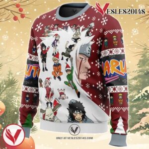 Christmas Naruto Characters Naruto Ugly Christmas Sweater, Unique Christmas Gift For Fans - Vesles2014S 1