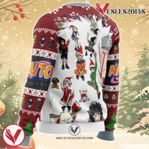 Christmas Naruto Characters Naruto Ugly Christmas Sweater, Unique Christmas Gift For Fans - Vesles2014S 2