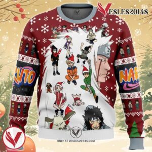 Christmas Naruto Characters Naruto Ugly Christmas Sweater, Unique Christmas Gift For Fans - Vesles2014S