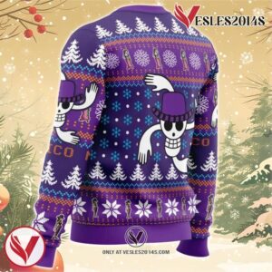 Christmas Nico One Piece Ugly Christmas Sweater, Unique Christmas Gift For Fans - Vesles2014S 2