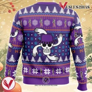 Christmas Nico One Piece Ugly Christmas Sweater, Unique Christmas Gift For Fans - Vesles2014S 3