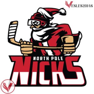 Christmas North Pole Hockey Nicks Whiteout Holiday Hockey Jersey - Vesles2014S 4