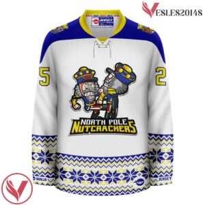 Christmas North Pole Nutcrackers 1.0 Holiday Hockey Jersey - Vesles2014S 2