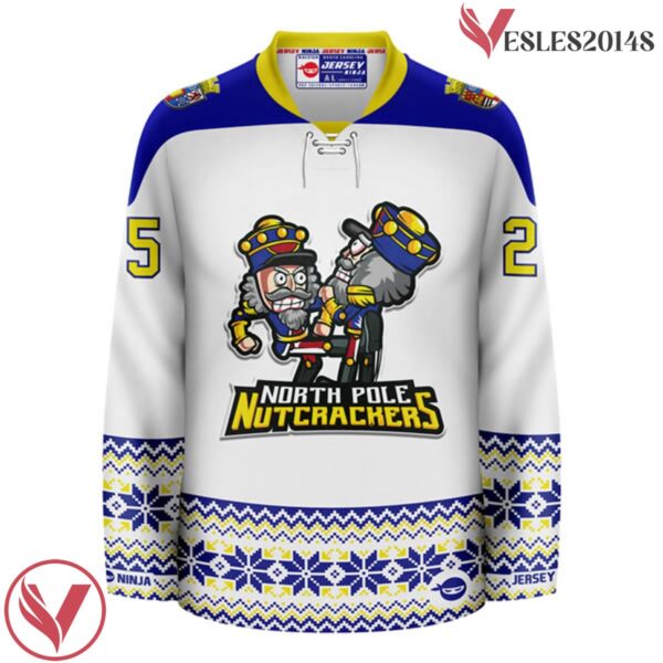 Christmas North Pole Nutcrackers 1.0 Holiday Hockey Jersey - Vesles2014S 2
