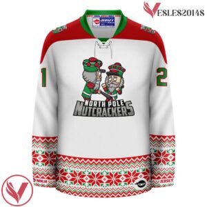 Christmas North Pole Nutcrackers 2.0 Holiday Hockey Jersey - Vesles2014S 2