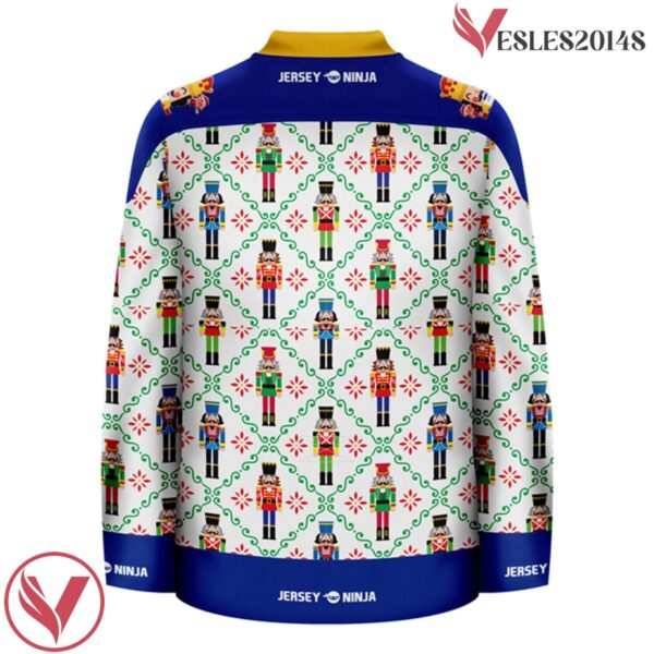 Christmas Nutcrackers Ugly Sweater Holiday Hockey Jersey - Vesles2014S 3