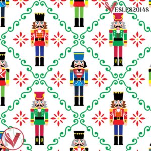 Christmas Nutcrackers Ugly Sweater Holiday Hockey Jersey - Vesles2014S 4