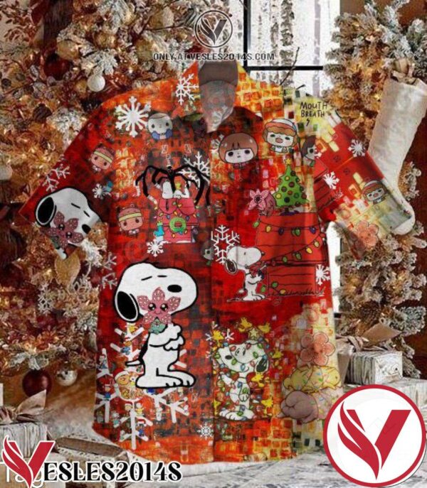 Christmas Of Snoopy Dog Hawaiian Shirt, Unique Gifts For Friends - Vesles2014S 1