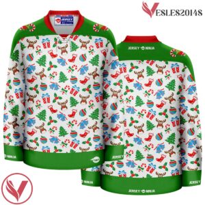 Christmas Pattern Gifts & Holly Hockey Jersey - Vesles2014S